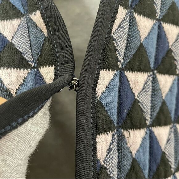 Hei Hei Anthropologie Textured Triangle Blazer - Picture 6 of 11